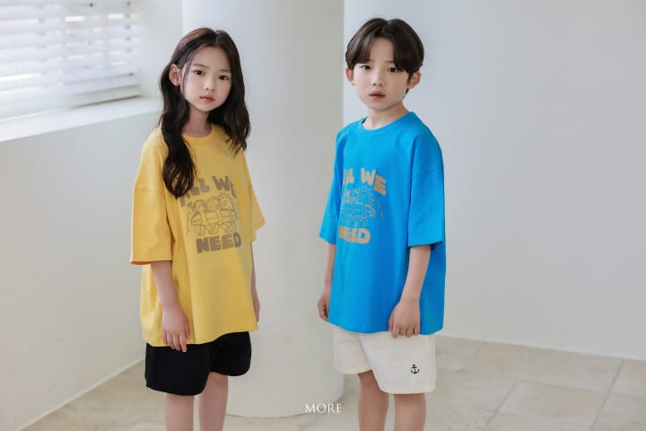 More - Korean Children Fashion - #discoveringself - All We Need Short Sleeve Tee - 5