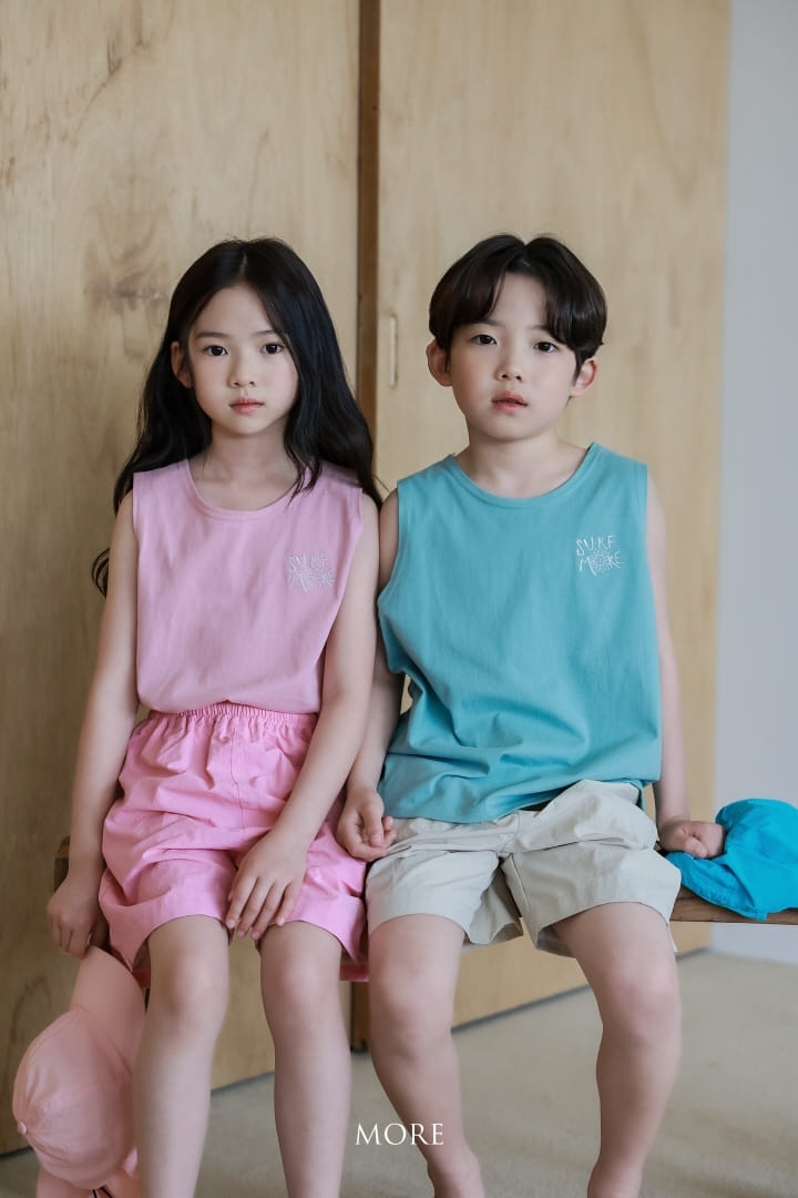 More - Korean Children Fashion - #kidsshorts - Suff More Sleeveless Tee - 3