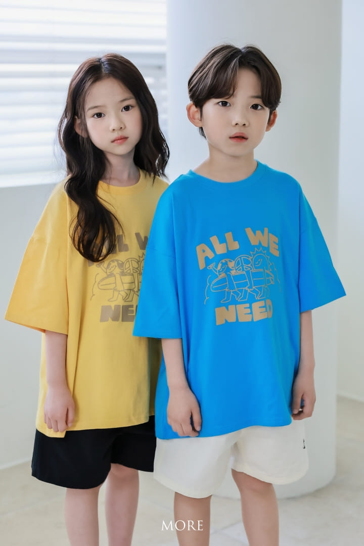 More - Korean Children Fashion - #kidsstore - All We Need Short Sleeve Tee - 8