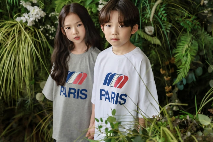 More - Korean Children Fashion - #kidsstore - Paris Short Sleeve Tee - 6
