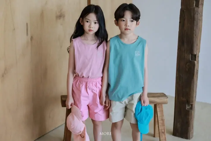 More - Korean Children Fashion - #kidsshorts - Suff More Sleeveless Tee - 4