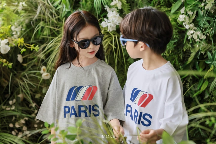 More - Korean Children Fashion - #kidzfashiontrend - Paris Short Sleeve Tee - 7