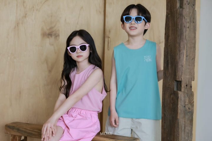 More - Korean Children Fashion - #littlefashionista - Suff More Sleeveless Tee - 7