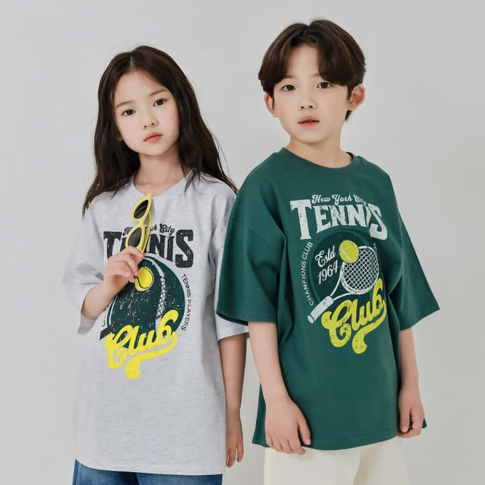 More - Korean Children Fashion - #littlefashionista - Tennis Short Sleeve Tee