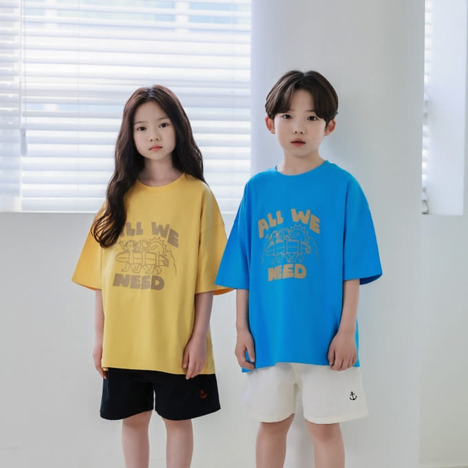 More - Korean Children Fashion - #stylishchildhood - All We Need Short Sleeve Tee