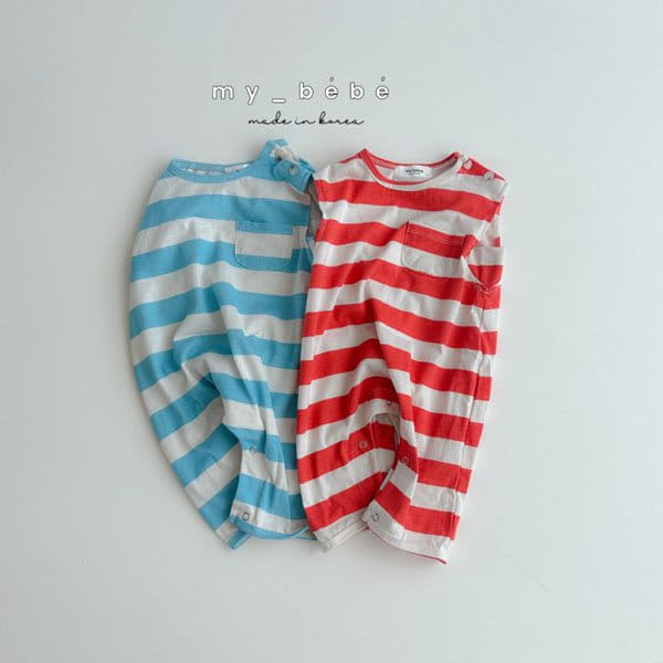 My Bebe - Korean Baby Fashion - #babyboutique - Bebe ST Sleeveless Body Suit