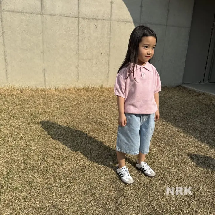 Nrk - Korean Children Fashion - #designkidswear - Denim Capri Shorts - 5