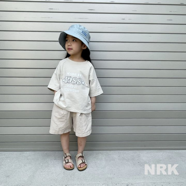 Nrk - Korean Children Fashion - #discoveringself - Round Slit Tee