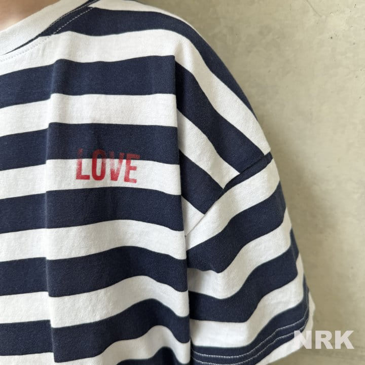 Nrk - Korean Children Fashion - #fashionkids - Love Short Sleeve Tee - 6