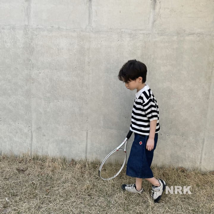 Nrk - Korean Children Fashion - #fashionkids - Denim Capri Shorts - 7