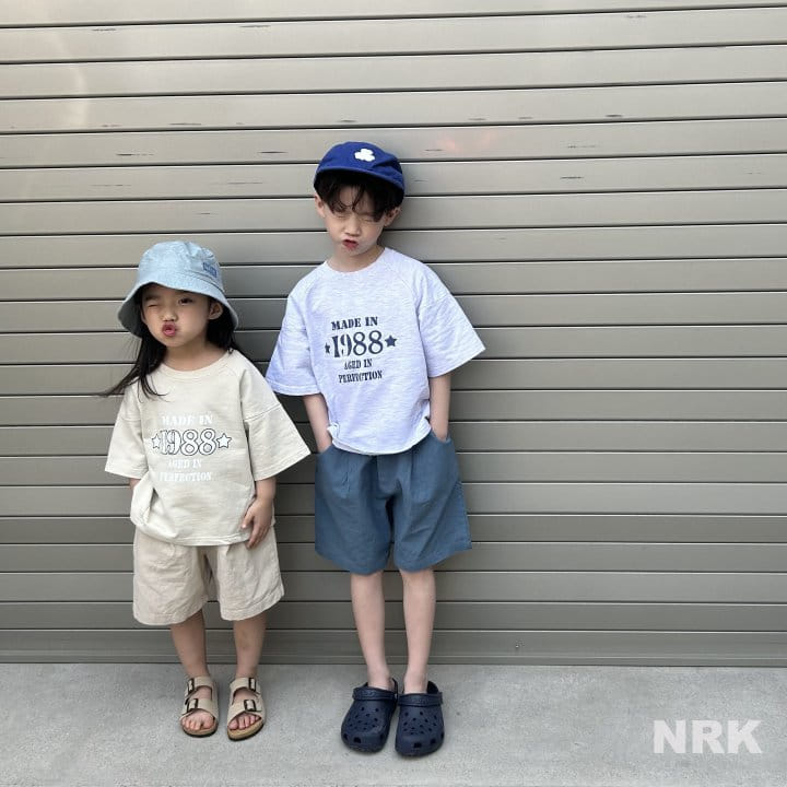 Nrk - Korean Children Fashion - #kidsshorts - Round Slit Tee - 3