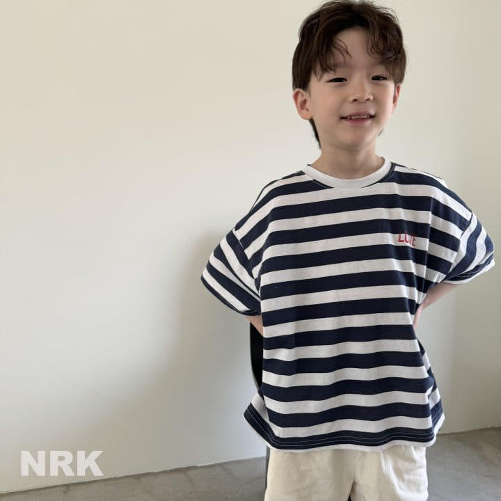 Nrk - Korean Children Fashion - #kidsstore - Love Short Sleeve Tee - 8