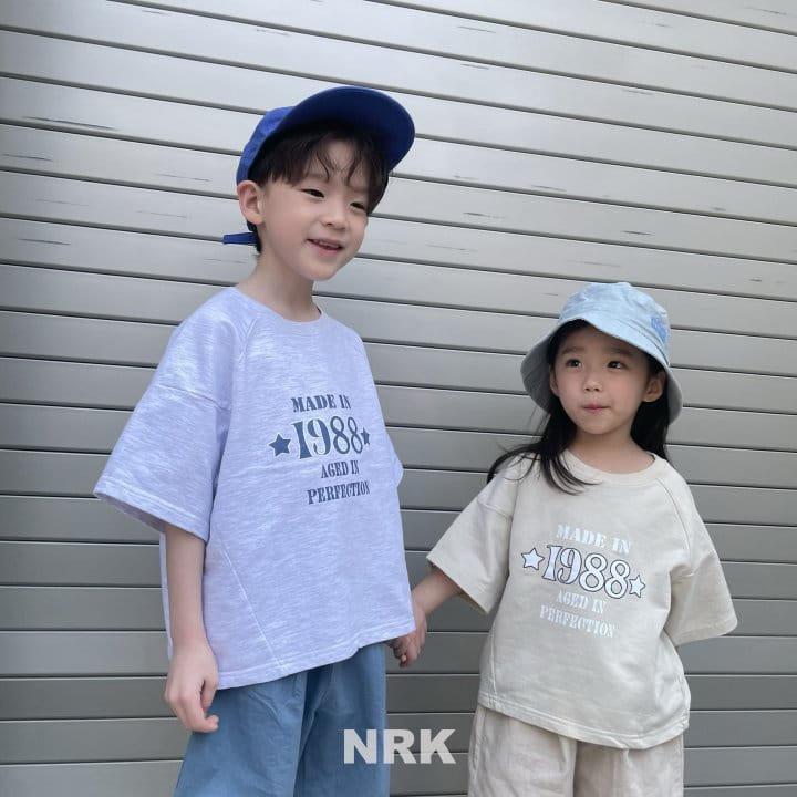 Nrk - Korean Children Fashion - #kidsshorts - Round Slit Tee - 4