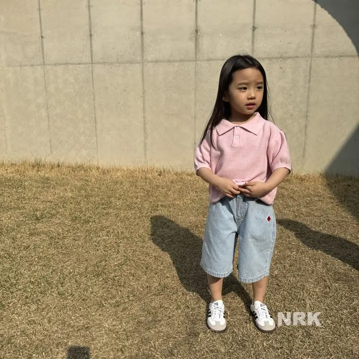 Nrk - Korean Children Fashion - #kidsstore - Denim Capri Shorts - 9