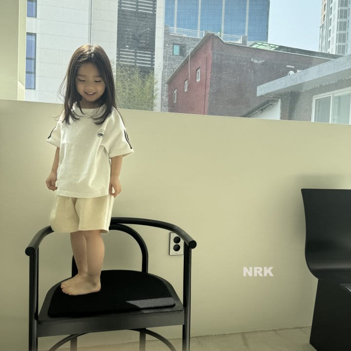 Nrk - Korean Children Fashion - #magicofchildhood - Tape Short Sleeve Tee - 5