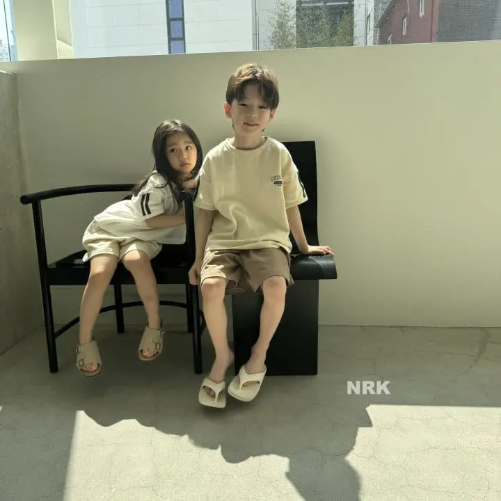 Nrk - Korean Children Fashion - #prettylittlegirls - Tape Short Sleeve Tee - 7