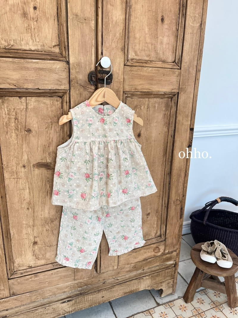 Ohho - Korean Children Fashion - #littlefashionista - Romantic Embroidery Blouse - 5