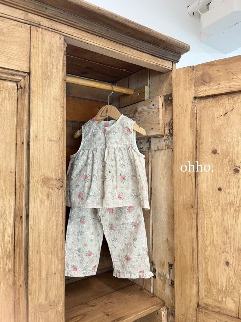Ohho - Korean Children Fashion - #magicofchildhood - Romantic Embroidery Blouse - 6