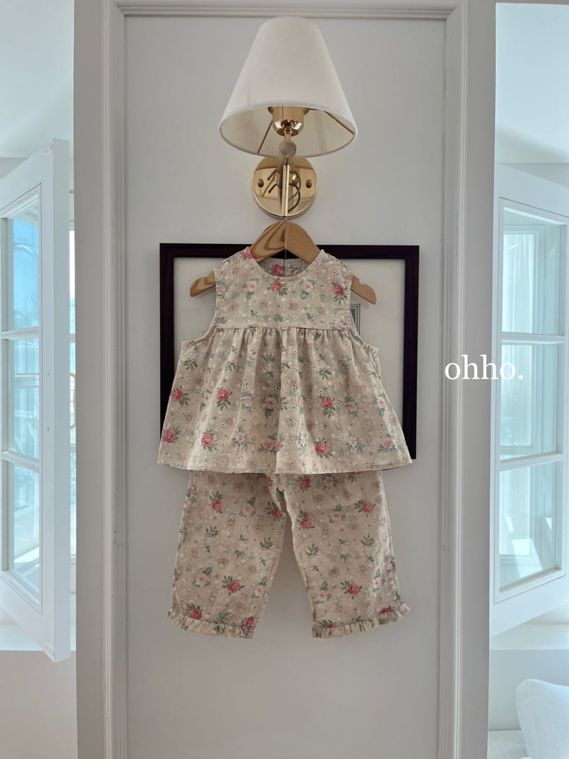 Ohho - Korean Children Fashion - #todddlerfashion - Romantic Embroidery Blouse - 9