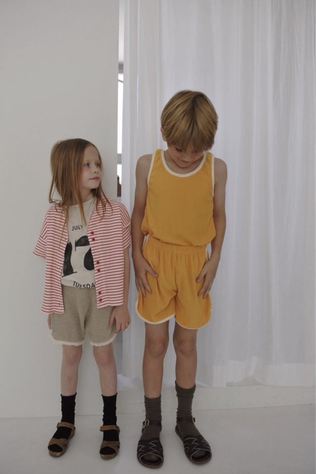 Ojodepapa - Korean Children Fashion - #childofig - Wini Top Bottom Set - 9