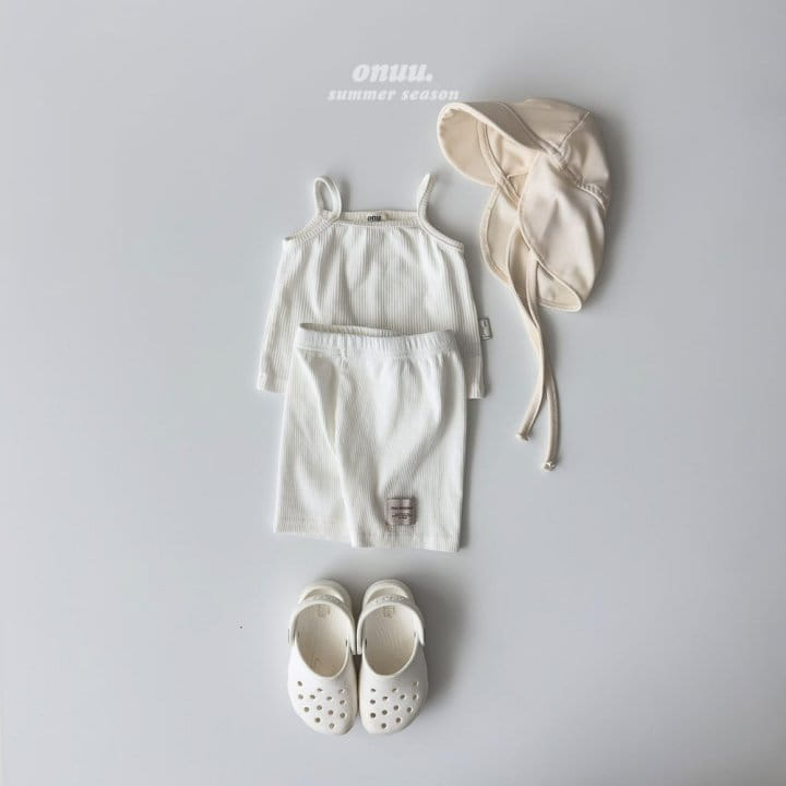 Onu - Korean Children Fashion - #designkidswear - Rib Sleeveless Tee - 9