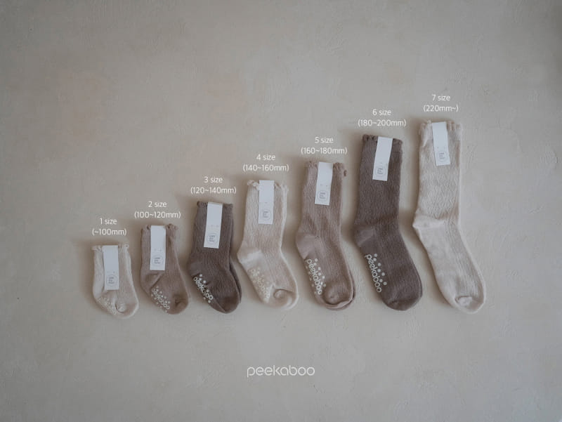 Peekaboo - Korean Children Fashion - #childofig - Mond Socks Set - 4