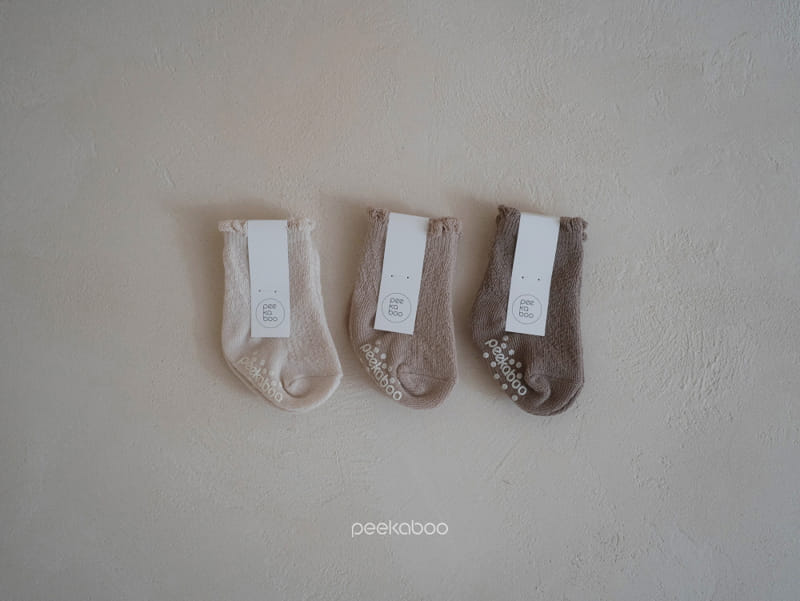 Peekaboo - Korean Children Fashion - #stylishchildhood - Mond Socks Set - 2