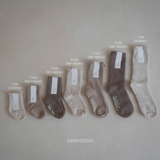 Peekaboo - Korean Children Fashion - #toddlerclothing - Mond Socks Set