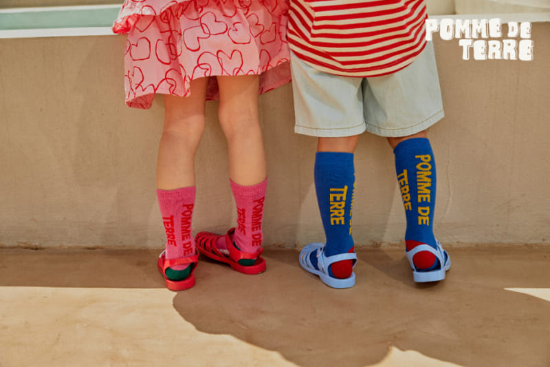 Pomme de terre - Korean Children Fashion - #stylishchildhood - Heart Tiered Skirt - 4
