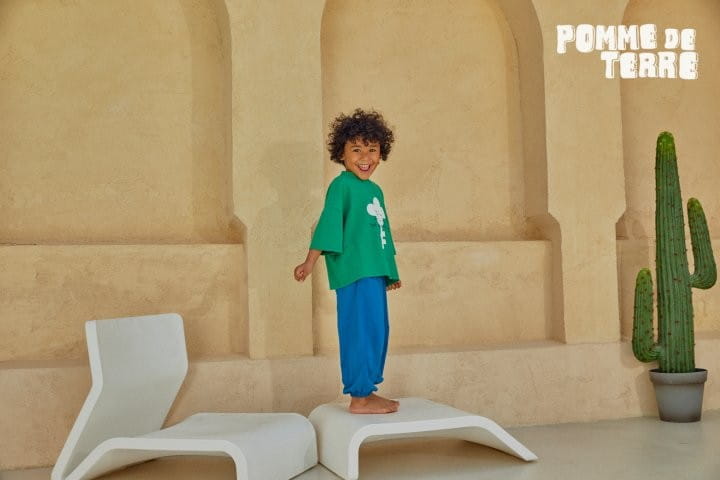 Pomme de terre - Korean Children Fashion - #discoveringself - Solid Jogger Pants - 4