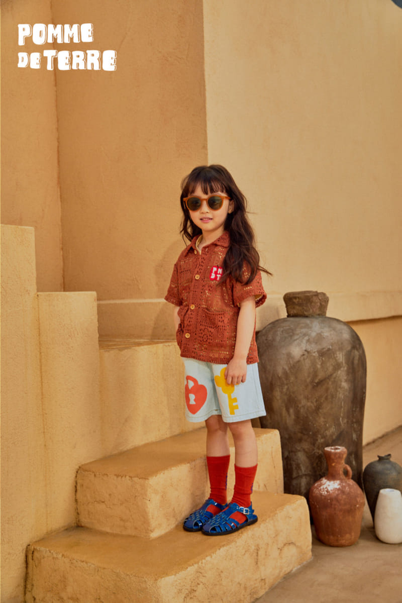 Pomme de terre - Korean Children Fashion - #prettylittlegirls - Kint Short Sleeve Cardigan - 11