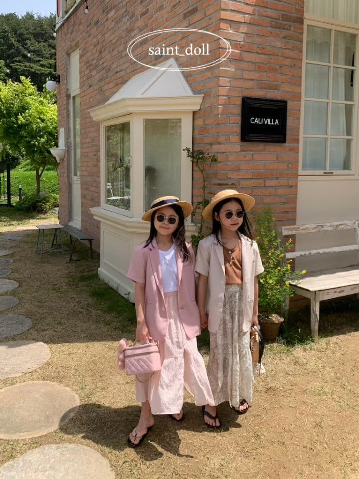 Saint Doll - Korean Children Fashion - #discoveringself - City Short Sleeve Jacket With Mom - 6