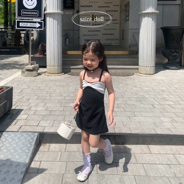 Saint Doll - Korean Children Fashion - #prettylittlegirls - Ribbon Mini One-Piece - 6