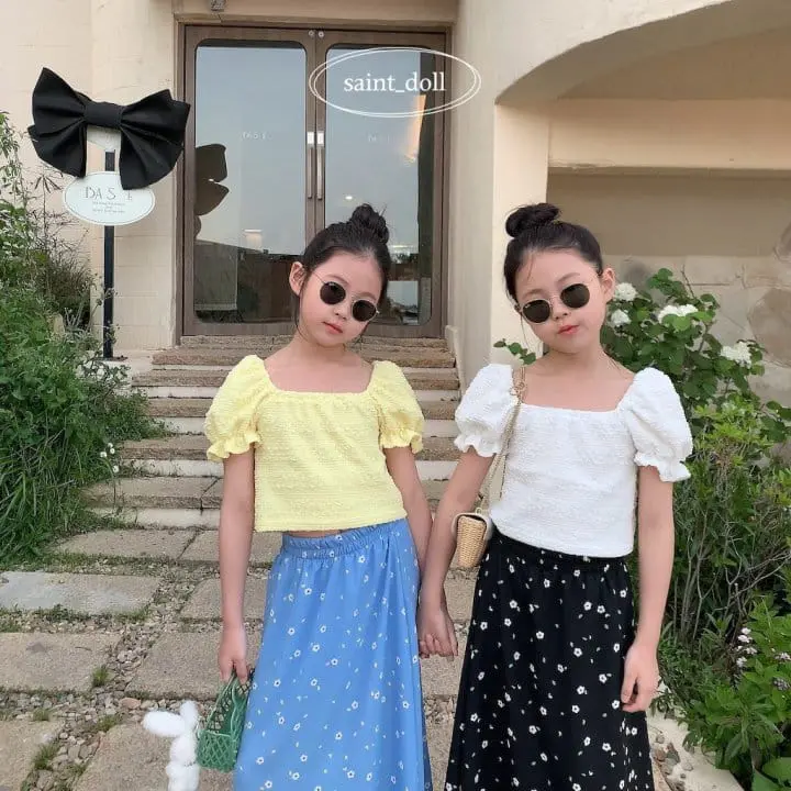 Saint Doll - Korean Children Fashion - #todddlerfashion - Bubble Blouse - 2