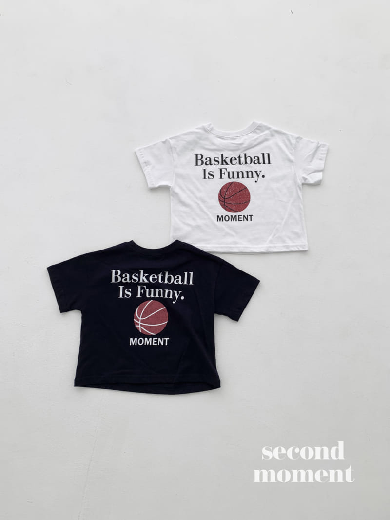Second moment - Korean Children Fashion - #childofig - Basketball Tee - 2