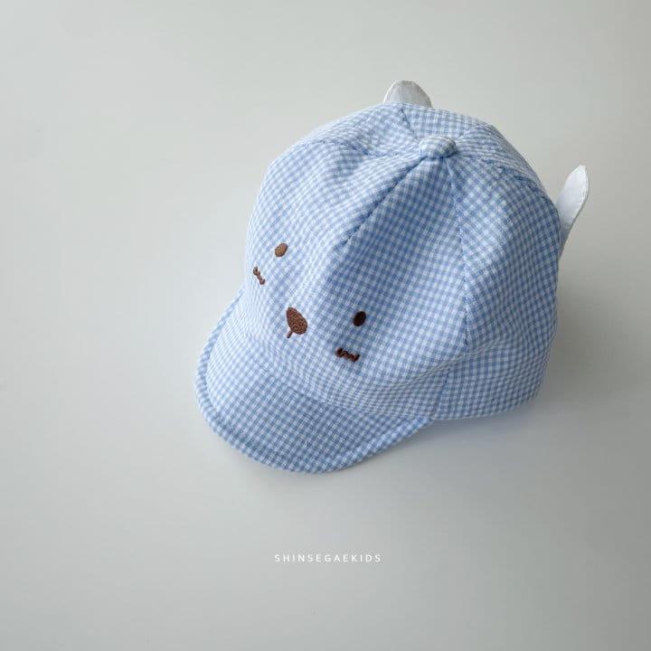 Shinseage Kids - Korean Children Fashion - #discoveringself - Rabbit Ear Check Yamche Hat - 7