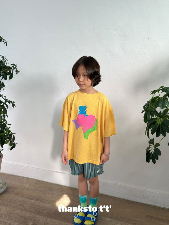 Thanksto TT - Korean Children Fashion - #childofig - Love Pig Tee - 10