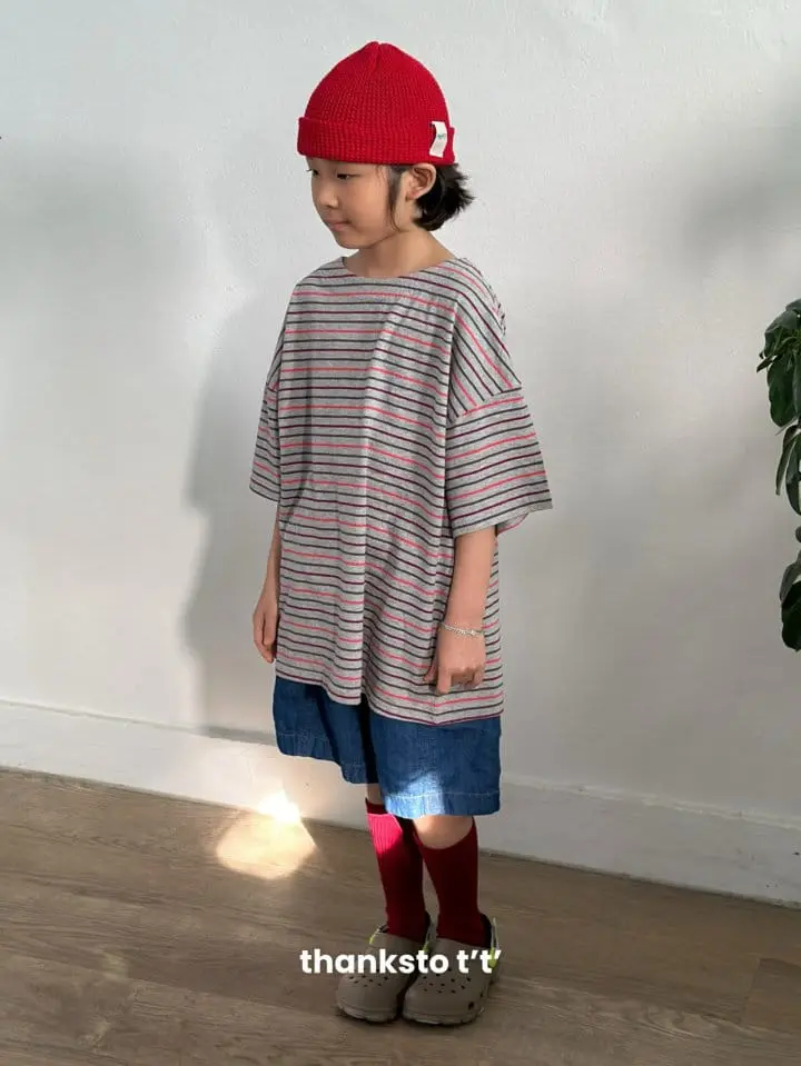 Thanksto TT - Korean Children Fashion - #childofig - Boat ST Tee - 8