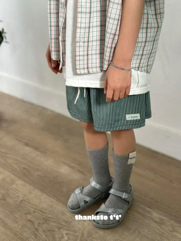 Thanksto TT - Korean Children Fashion - #littlefashionista - Martin Shorts