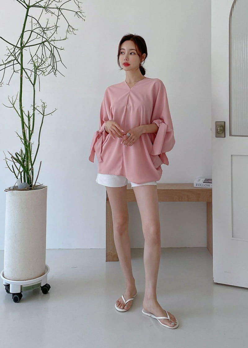 Theggllim - Korean Women Fashion - #momslook - Perry Blouse