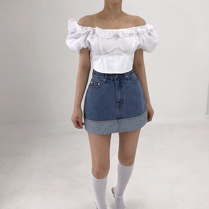 Twomoon - Korean Women Fashion - #momslook - Entihall Corset Top