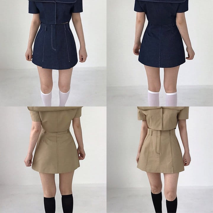 Twomoon - Korean Women Fashion - #womensfashion - Half Delma Skirt