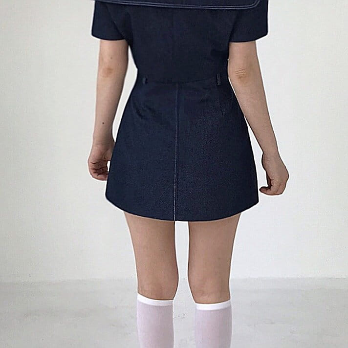 Twomoon - Korean Women Fashion - #womensfashion - Half Delma Skirt - 5
