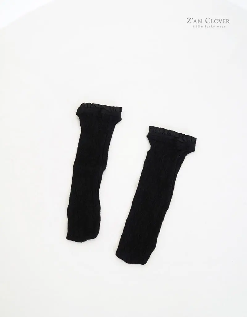 Zan Clover - Korean Children Fashion - #childofig - Lace Socks - 9