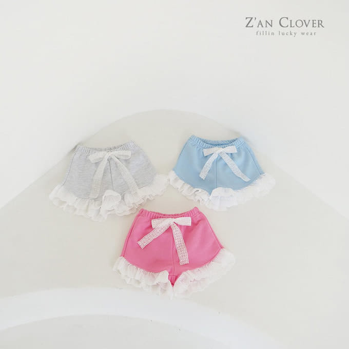 Zan Clover - Korean Children Fashion - #magicofchildhood - Terry Lace Pants
