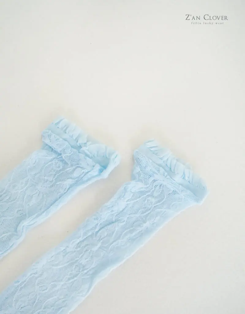 Zan Clover - Korean Children Fashion - #stylishchildhood - Lace Socks - 8