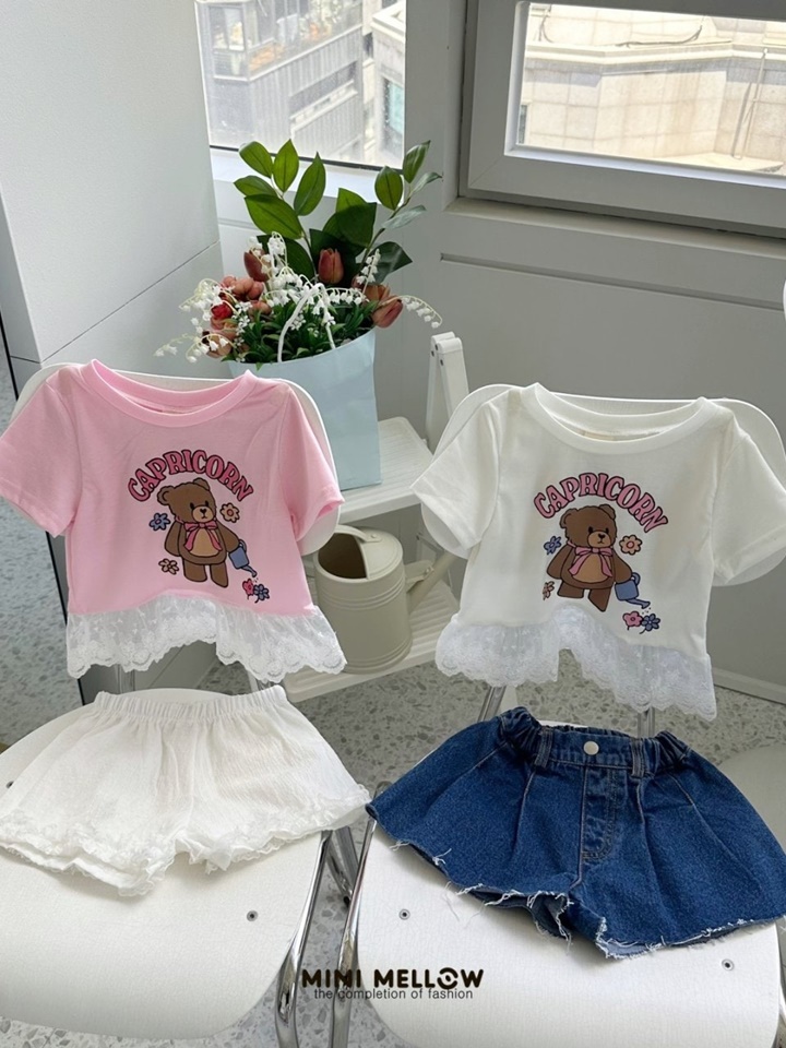 Bear Lace Tee