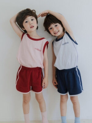 Piping Sleeveless Set Piping Sleeveless Set