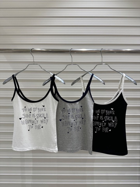 Heart Sleeveless Tee Heart Sleeveless Tee