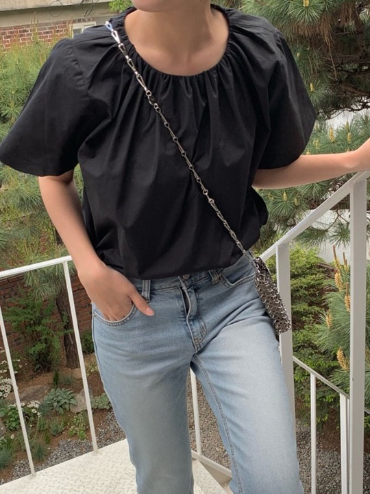 Marville Shirring Blouse  